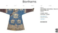 乾隆皇帝龙袍将在伦敦拍卖　曾被英国军官购买