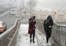 天气预报没食言 大片雪花落京城！
