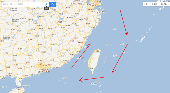 台湾海峡地图_高清台湾海峡地图剧情介绍图片
