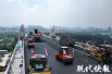 南京长江大桥公路桥桥面开始铺装沥青混凝土啦！