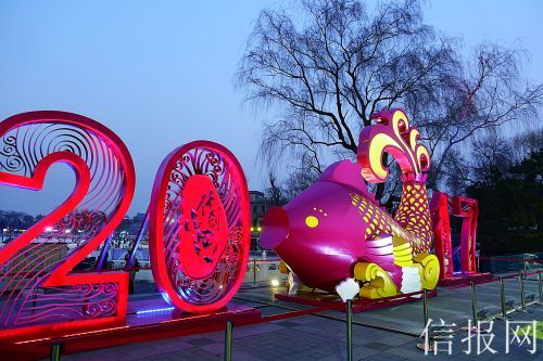 北京春节景观布置完成-中国搜索头条