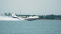 刚刚，中国大型水陆两栖飞机AG600成功水上首飞！