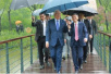 马来西亚总理雨中造访阿里巴巴 推进eWTP