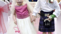 梦幻婚礼！5岁癌症女孩实现遗愿　穿婚纱与“男友”结婚