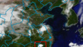 整个浙江的雨都下到衢州了！看了这云图，才知道今早雨为何这么大了